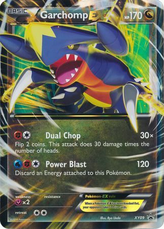 Garchomp EX - XY09 (XY Black Star Promo) - Jumbo Cards Holofoil