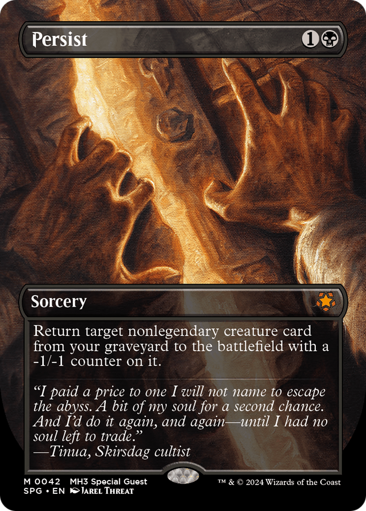 Persist (Borderless) - Special Guests Foil