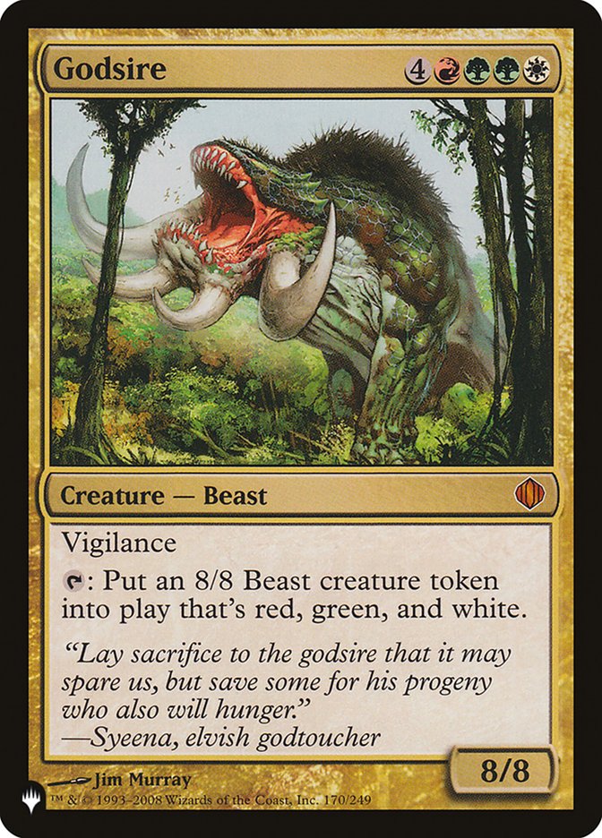 Godsire (LIST-170/249) - The List