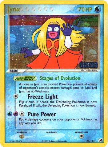 Jynx/115 - Unseen Forces Reverse Holofoil