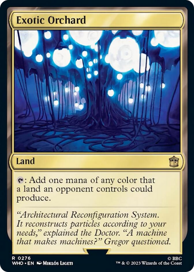 Exotic Orchard (WHO-276) - Doctor Who