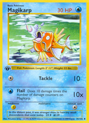 Magikarp - 35/102 - 1st Edition Base Set Shadowless - Uncommon