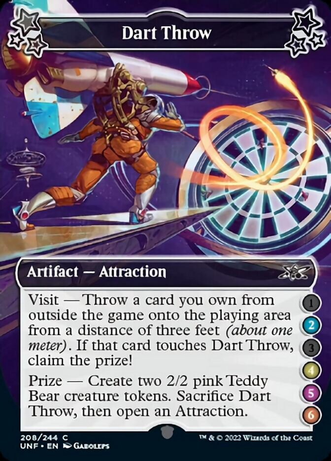 Dart Throw (2-4-5-6) (UNF-208) - Unfinity