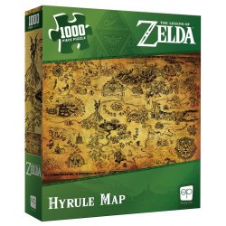 Zelda Hyrule Map 1000Pc Puzzle