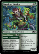 Ferocious Werefox (WOE-170) - Wilds of Eldraine