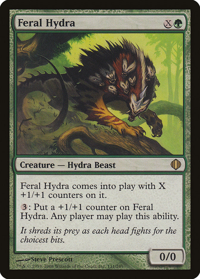 Feral Hydra (Magic Player Rewards 2009) (OVER-131) - Magic Player Rewards 2009