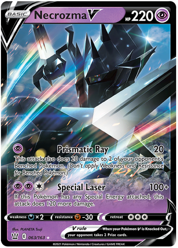 Necrozma V 63/163 - SWSH05 Battle Styles Holofoil