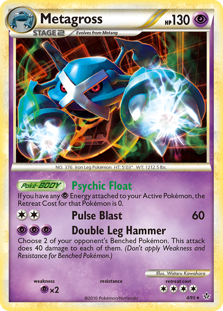Metagross/95 - Unleashed Holofoil