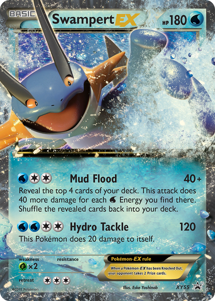 Swampert EX - XY55 XY55/211 - XY Promos Holofoil