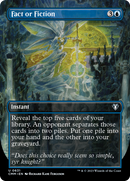 Fact or Fiction (Borderless) (CMM-631) - Commander Masters (Borderless)
