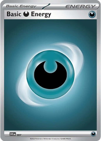 Basic Darkness Energy - 007 7 - SVE Scarlet & Violet Energies