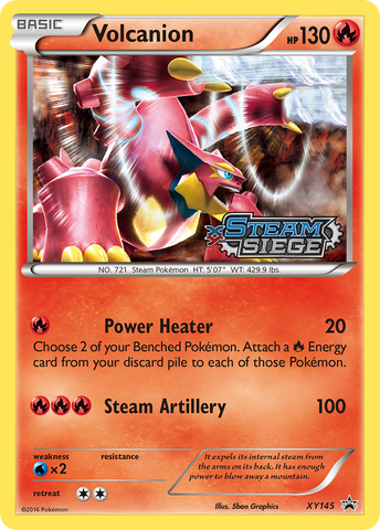 Volcanion (XY Steam Siege Prerelease)/211 - XY Promos Holofoil