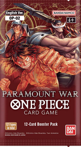 One Piece Card Game Paramount War Booster Pack OP-02