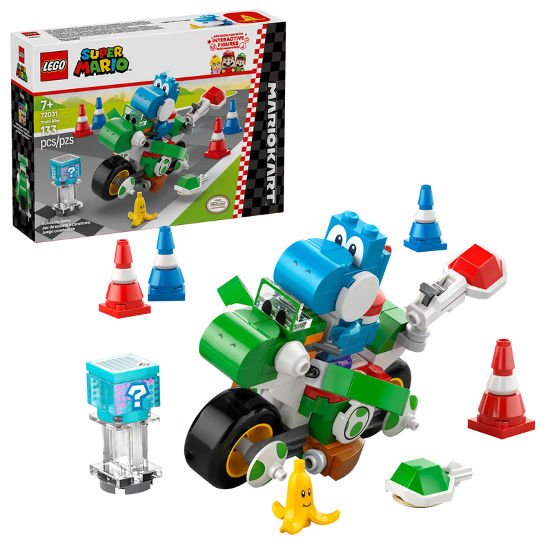 Lego Mario Kart Yoshi Bike 133pcs