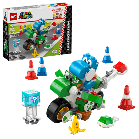 Lego Super Mario Kart Yoshi Bike 133pcs