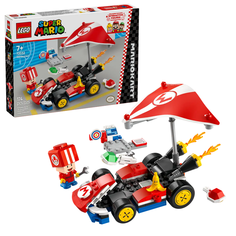 Lego Super Mario Kart Standard Kart 174pcs