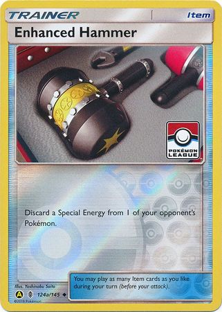 Enhanced Hammer - 124a/145 (Pokemon League) 124a/145 - League & Championship Cards Reverse Holofoil