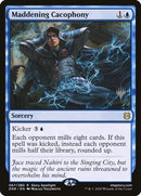 Maddening Cacophony (PPZNR-067) - Zendikar Rising Promos