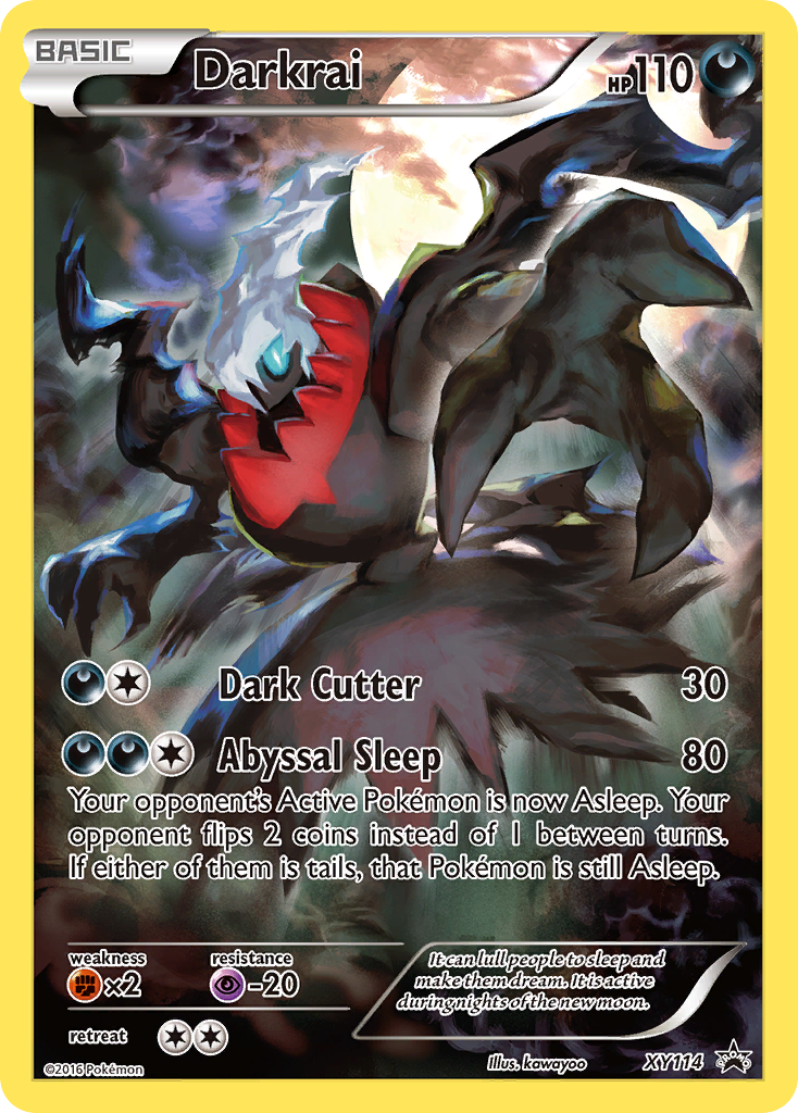 Darkrai - XY114 XY114/211 - XY Promos Holofoil