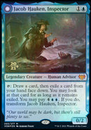 Jacob Hauken, Inspector (PRE-065) - Innistrad: Crimson Vow Promos: (Double Faced Transform) Foil
