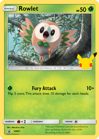 Rowlet - First Partner Pack