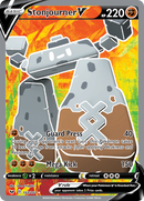 Stonjourner V (Full Art) 193/202 - SWSH01 Sword & Shield Base Set Holofoil
