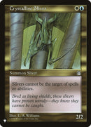 Crystalline Sliver (LIST-) - The List