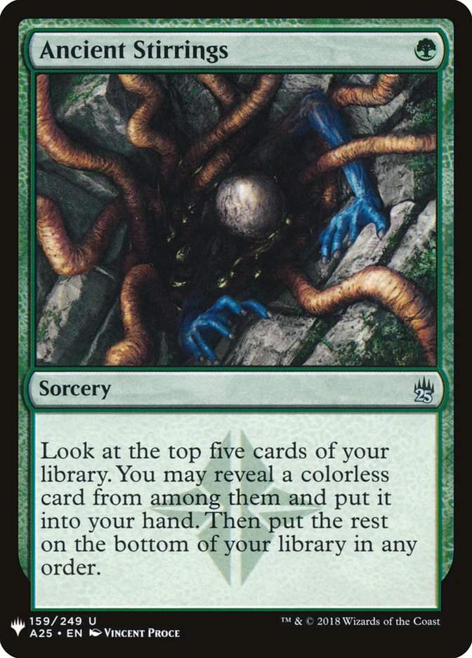 Ancient Stirrings (LIST-159) - The List