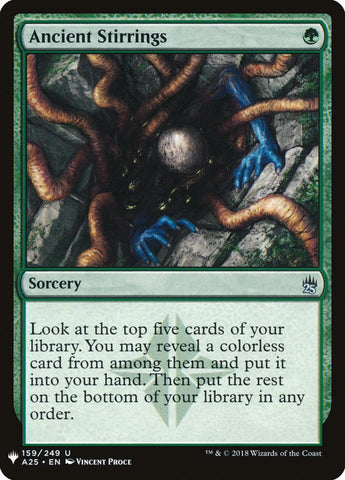 Ancient Stirrings (LIST-159) - The List