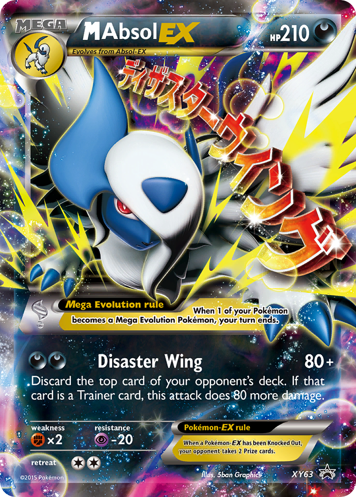 M Absol EX - XY63 XY63/211 - XY Promos Holofoil