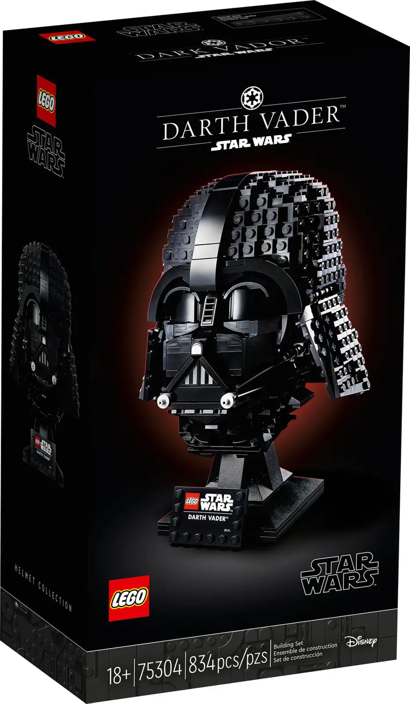 Lego Star Wars Darth Vader Helmet 834pcs