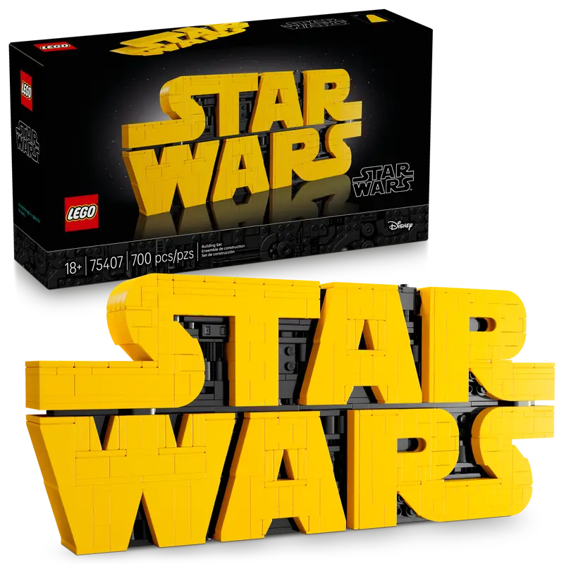 Lego Star Wars Brick-Built Star Wars Logo 700pcs
