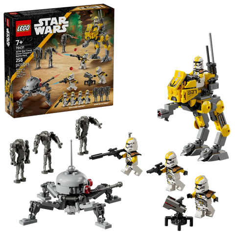Lego Star Wars 327th Star Corps Clone Troopers Battle Pack 258pcs