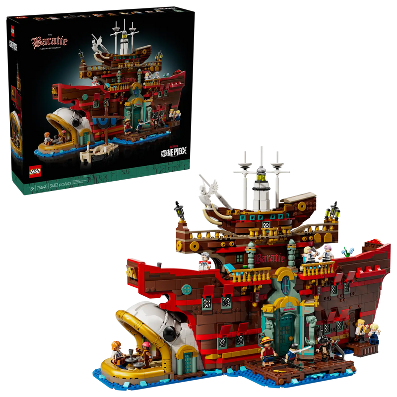 Lego One Piece The Baratie Floating Restaurant 3402pcs