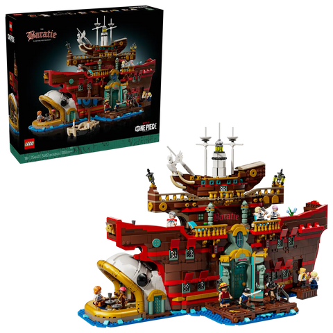 Lego One Piece The Baratie Floating Restaurant 3402pcs