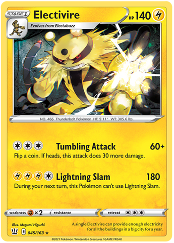 Electivire 45/163 - SWSH05 Battle Styles