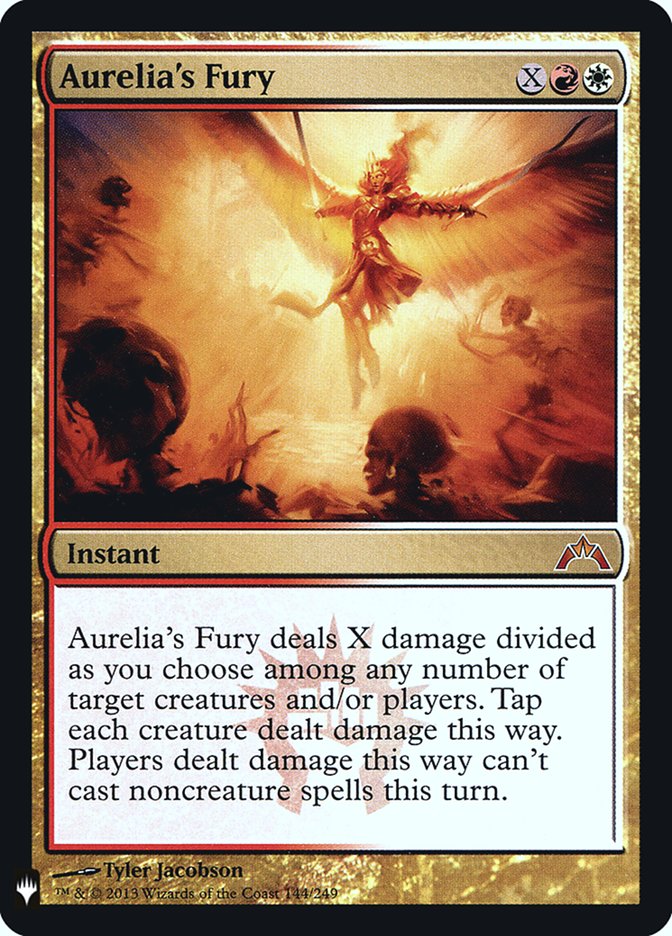 Aurelia's Fury (LIST-144) - The List Foil