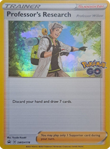 Professor's Research - SWSH178 SWSH178/307 - SWSH Sword & Shield Promo Cards Holofoil
