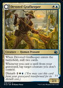 Devoted Grafkeeper (MID-218) - Innistrad: Midnight Hunt: (Double Faced Transform)