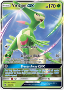 Virizion GX 34/214 - SM  Lost Thunder Holofoil