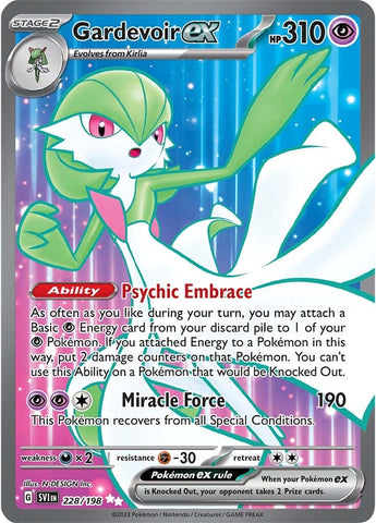 Gardevoir ex - 228/198 228 - SV01 Scarlet & Violet Base Set Holofoil