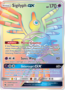 Sigilyph GX (Secret)/214 - SM  Lost Thunder Holofoil
