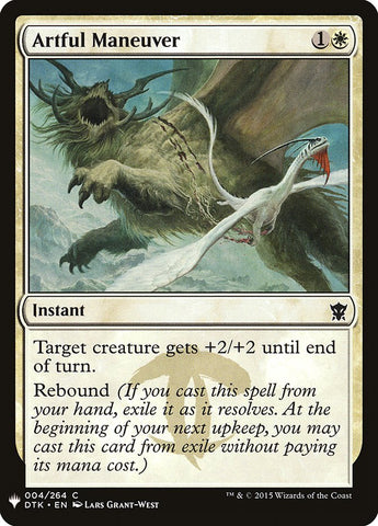 Artful Maneuver (LIST-004) - The List