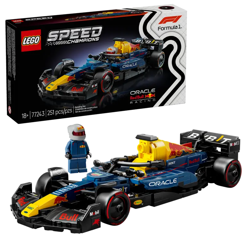Lego Speed Champions Oracle Red Bull Racing RB20 F1 Race Car 251pcs