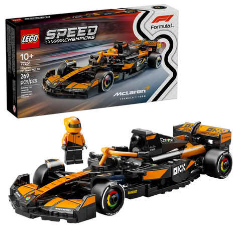 Lego Speed Champions McLaren F1 Team MCL38 Race Car 269pcs