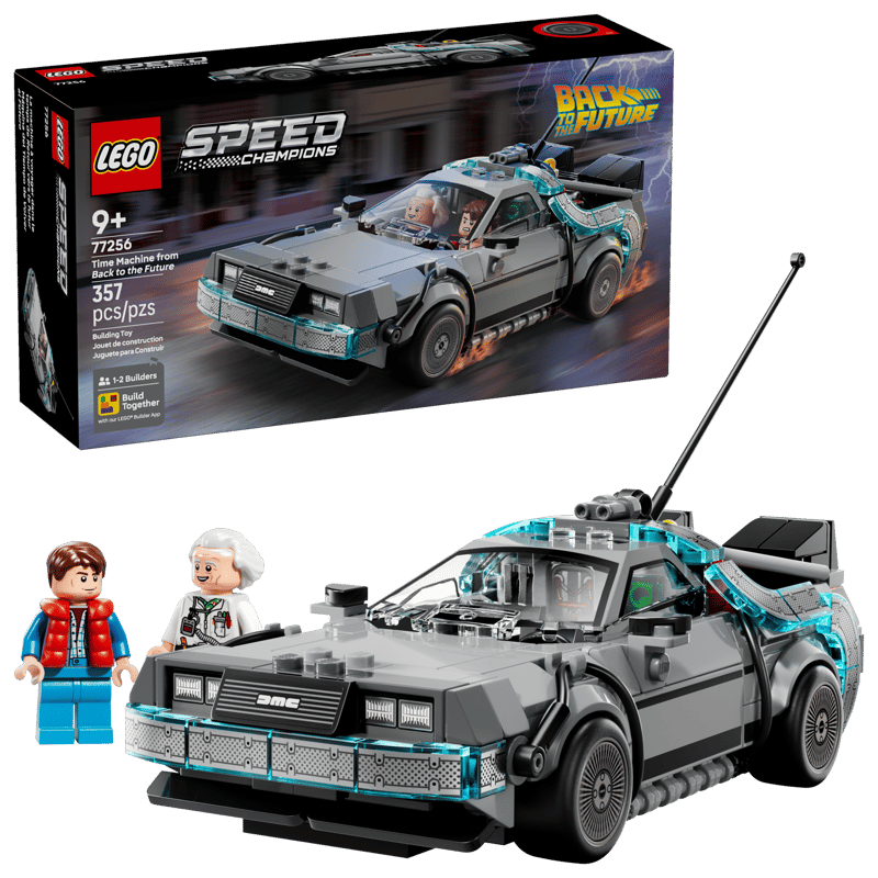 Lego Speed Champions Time Machine from Back to the Future 357pcs