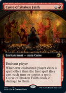 Curse of Shaken Faith (Extended Art) (MID-353) - Innistrad: Midnight Hunt: (Extended Art)