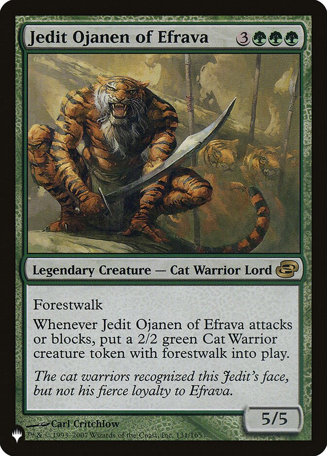 Jedit Ojanen of Efrava (LIST-131/165) - The List