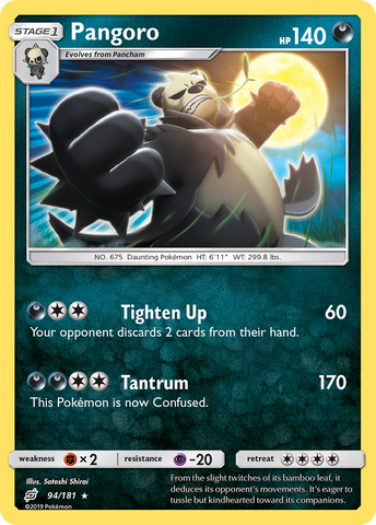 Pangoro 94/181 - SM  Team Up