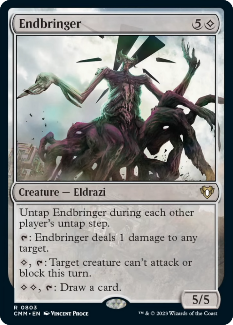 Endbringer (CMM-803) - Commander Masters